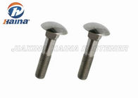 4 Inch 316 Stainless Steel Mushroom Head Square Neck DIN 603 Carriage Bolts