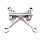 Stainless Steel304 316 4 Arms Spider Fitting For Glass Curtain Wall System