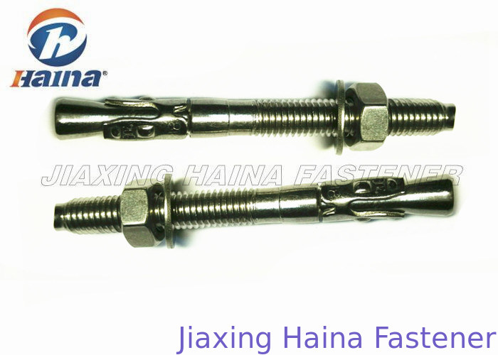 Concrete Wedge Anchor Bolts Plain Color Stainless Steel Toggle