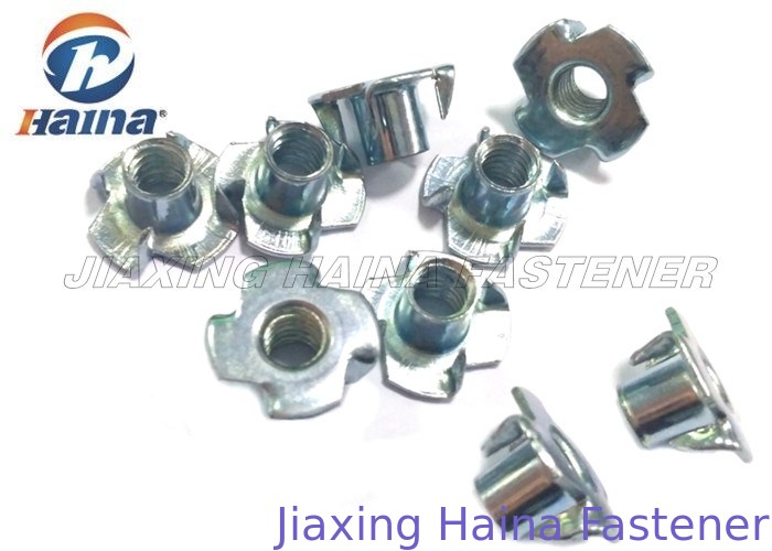 Plain Finish Zinc Plated Tee Stainless Steel Nuts Four Claws Nut 731816 Hs Code