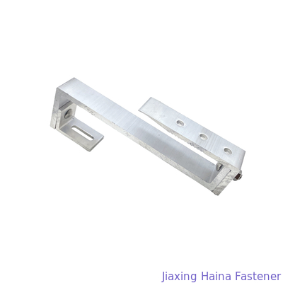 Adjuatable Bracket Tin Roof PV Mounting Structure Aluminum Solar Panel Mount Clamp