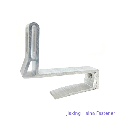 Standing Seam Aluminum Roof Hook Clamp For Solar System