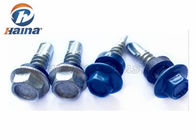 Color Painted Customized Metal Roofing Self Drilling Screws and Washers