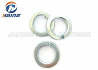 Split Spring Washer For Railway , Anti Loose Split Ring Washer With Square Ends
