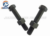 High Tensile Strength Black Surface Carbon Steel Fasteners Hex Head Bolts