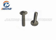 slotted  Head Stainless Steel 304 316 Machine Screws For Machine Components