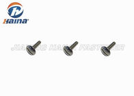 slotted  Head Stainless Steel 304 316 Machine Screws For Machine Components