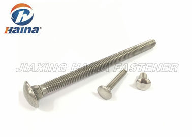M24 - M10 DIN608 stainless steel 304 316 Half Thread Carriage Bolt