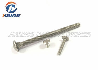 M24 - M10 DIN608 stainless steel 304 316 Half Thread Carriage Bolt