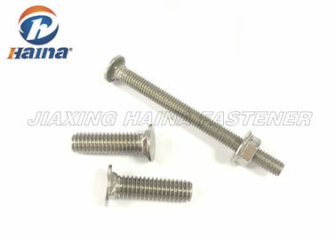 DIN608 A270 / 304 Stainaless Steel Flat Head Carriage Bolt with square neck