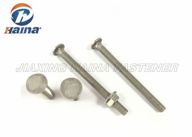 DIN608 A270 / 304 Stainaless Steel Flat Head Carriage Bolt with square neck