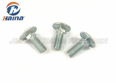 DIN603 Zinc Plated Mushroon Round Head Square Neck carriage  Bolts