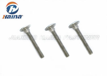 Stainless Steel 304 316 Hardened Plain Finish Coach M12 carriage bolt