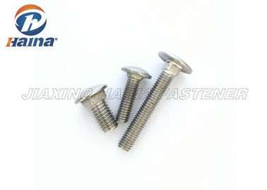 SS304 SS316 Mushroom head 16mm - 200mm Length Square Neck Carriage Bolts
