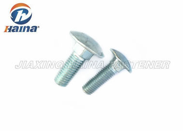 carbon steel M10 Zinc Plated Carbon Steel 5.8 4.8 Carriage Bolts