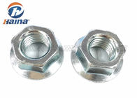 Zinc Plated / Black Hex Head Nuts M16 Carbon Steel Grade 8.8  For Pipeline Connection