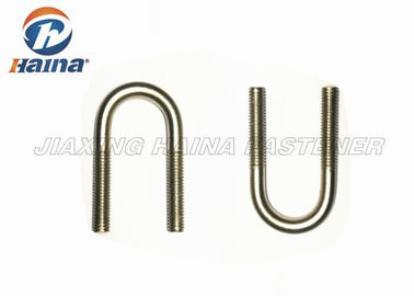 Standard 316 Stainless Steel U Bolts  5 / 8 Inch With Logo Customized