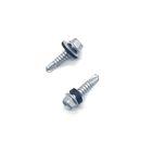 Stainless Steel 304+SS410 Compound Composite Self Drilling Hex Head Bi Metal Screw