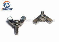 Stainless Steel 304 316 Thumb Wing Screw DIN316 Butterfly Bolt