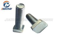 Metric T Bolts Custom Fasteners White Blue Color Cold Heading For Structural Steel