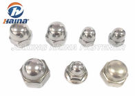 Building Decoration Hex Head Nuts SS304 / SS316 For High Strength Fasteners