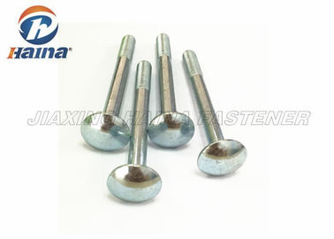 DIN603 Blue-White Zinc Plated Mushroom Head Square Neck Carriage Bolt