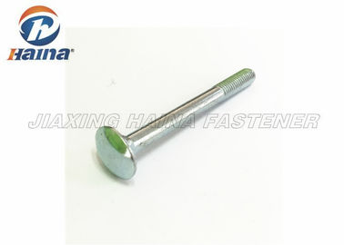 DIN603 Blue-White Zinc Plated Mushroom Head Square Neck Carriage Bolt