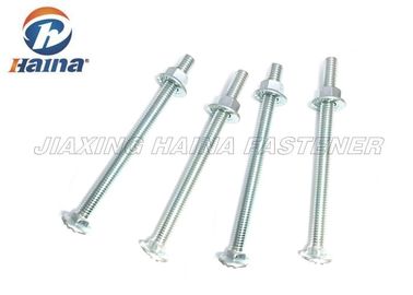 Carbon Steel 4.8 5.8  Zinc Plated M6 Overlength long Carriage Bolt