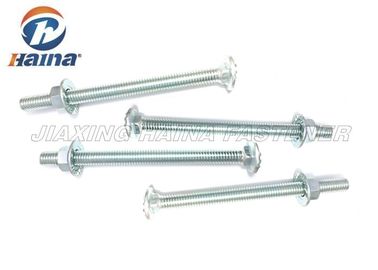 Carbon Steel 4.8 5.8  Zinc Plated M6 Overlength long Carriage Bolt