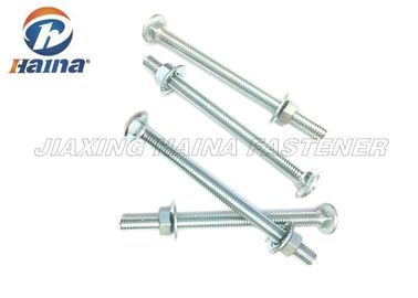 Carbon Steel 4.8 5.8  Zinc Plated M6 Overlength long Carriage Bolt