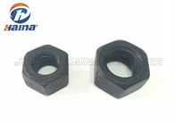 Black Surface Hex Head Nuts Alloy Steel Grade 2H For Large Heavy Engineering
