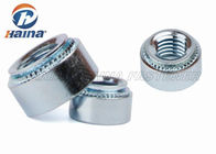 Zinc plated Round Head Convenient Self Clinch Rivet Nuts For Sheet Metal