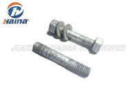 Carbon Steel Double Ended Screw Bolt , High Tensile Dacromet Coated Bolts Gr. 8.8