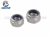 Stainless Steel 304 DIN985 DIN982 Metric Thead Hex Nylon Inset Lock Nuts