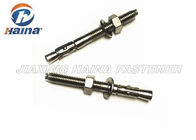 M10 X 80 White Zinc Plated Cold Forged Full Thead  Bolt Wedge Anchor