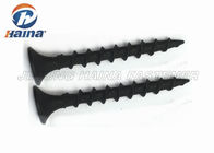 Hardend Steel Black Phosphated Phil Bugle Head Drywall Screws , C1022 Self Tapping Metal Screws
