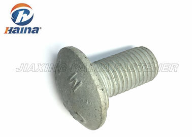 Hot forging Large Head Plated Coarse Thread Square neck Carriage Bolt