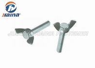 Zinc Plated Square Metric Series Carbon Steel Wing Bolt For Metal Building