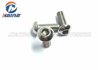 Hexagon Socket Button Head Stainless Steel Machine Screws , Hex Head Screws ISO7380