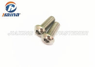 Customized Stainless Steel Button Head Screws , Metric Machine Screws For Buildings