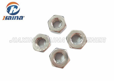 DIN 934 316 304 Stainless Steel Fine Thread Finished  Hex Nuts for Machinery