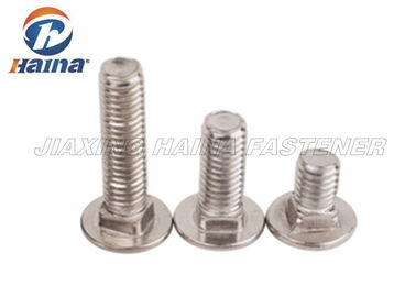 A2 70 / 304 Stainless Steel Round Head Neck Half Thread carriage bolts