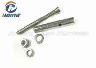 Polished Stainless Steel 304 / 316 Expansion Anchor Bolt Set With Hex Nut