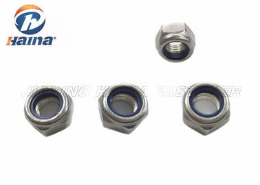 Resist Loosening SS304 M12x1.25 Self Nylon Insert Lock Nuts