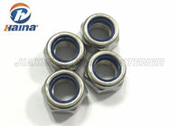 DIN 985 304 Stainless Steel Hex Nylon Insert Lock Nuts For Locking Connector