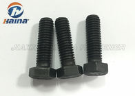 DIN 933 High Holding Power Full Threaded Rod Hex Head Bolts With Black Surface Treatment