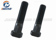 Auto M22 Truck Front Wheel Hub Bolt with Black Phosphating for Scania