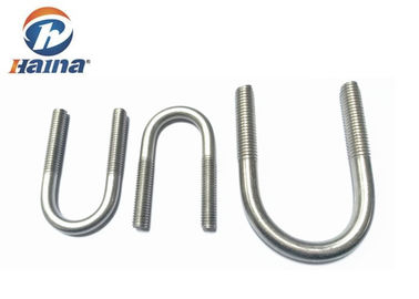 Semi-Circular / U Shaped Stainless Steel 304 316 Bolts and nuts