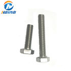 High Strength DIN931 Type Stainless Steel/carbon steel 316 304 hex Bolts