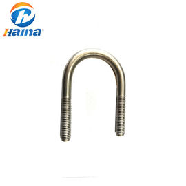 DIN3570 A4-80 SS316 SS304 Plain Color U Bolt and Nut for Industry Construction